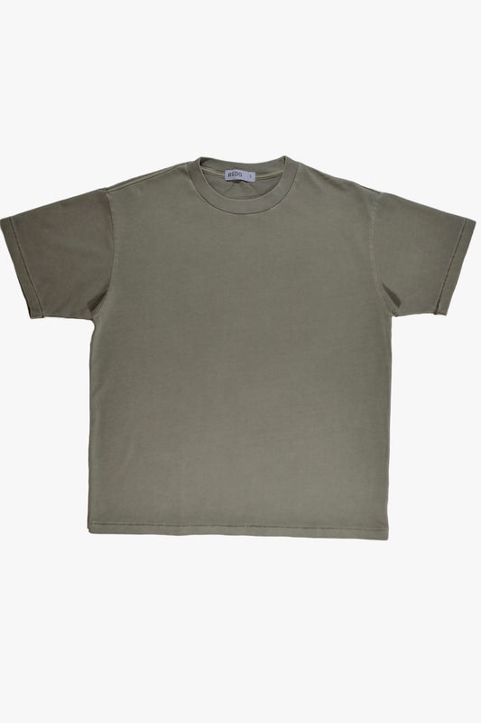 Vintage Style Army Green T-Shirt